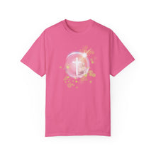 Load image into Gallery viewer, NEW! White Dove Cross - Unisex Garment-Dyed T-shirt