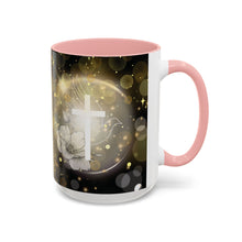 Load image into Gallery viewer, New! White Dove Cross - Accent Coffee Mug (11, 15oz)