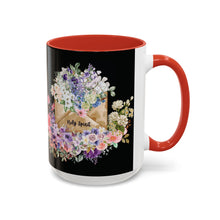 Load image into Gallery viewer, A Letter of Flowers - Accent Coffee Mug (11, 15oz)
