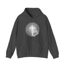 Load image into Gallery viewer, White Dove Cross - Unisex Heavy Blend™ Hooded Sweatshirt