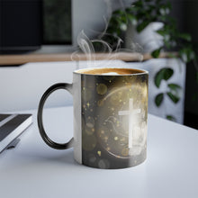 Load image into Gallery viewer, New! White Dove Cross - Color Morphing Mug, 11oz