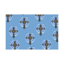 Load image into Gallery viewer, Lightning & Clouds Cross - Gift Wrap Papers