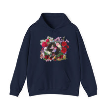 Load image into Gallery viewer, New! Flower Covered Cross - Unisex Heavy Blend™ Hooded Sweatshirt