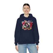 Load image into Gallery viewer, New! Flower Covered Cross - Unisex Heavy Blend™ Hooded Sweatshirt