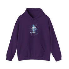 Load image into Gallery viewer, REVIVAL Cross - Unisex Heavy Blend™ Hooded Sweatshirt