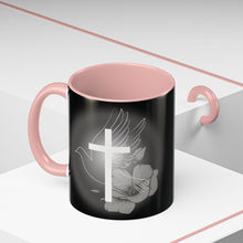 Load image into Gallery viewer, White Dove Cross - Accent Mug (11, 15oz)