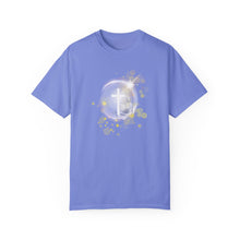 Load image into Gallery viewer, NEW! White Dove Cross - Unisex Garment-Dyed T-shirt