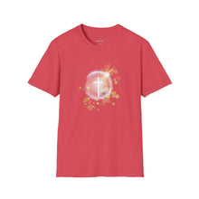 Load image into Gallery viewer, NEW! White Dove Cross - Unisex Softstyle T-Shirt