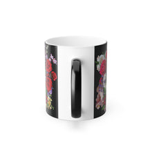Load image into Gallery viewer, New! Flower Covered Cross - Color Morphing Mug, 11oz