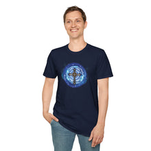 Load image into Gallery viewer, NEW! Lightning & Clouds Cross - Unisex Softstyle T-Shirt