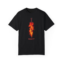 Load image into Gallery viewer, Ephesians 6:17 - Unisex Garment-Dyed T-shirt