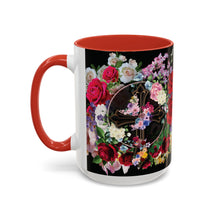 Load image into Gallery viewer, New! Flower Covered Cross - Accent Coffee Mug (11, 15oz)