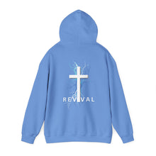 Load image into Gallery viewer, REVIVAL Cross - Unisex Heavy Blend™ Hooded Sweatshirt