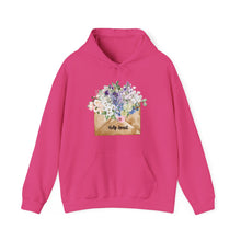 Load image into Gallery viewer, A Letter of Flowers - Unisex Heavy Blend™ Hooded Sweatshirt