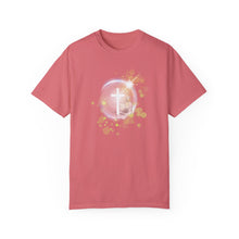 Load image into Gallery viewer, NEW! White Dove Cross - Unisex Garment-Dyed T-shirt