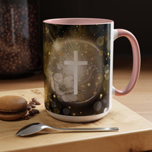 Load image into Gallery viewer, New! White Dove Cross - Accent Coffee Mug (11, 15oz)
