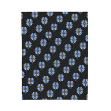 Load image into Gallery viewer, Lightning and Clouds Cross - Plush Blanket