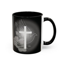Load image into Gallery viewer, White Dove Cross - Accent Mug (11, 15oz)