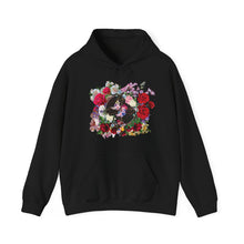 Load image into Gallery viewer, New! Flower Covered Cross - Unisex Heavy Blend™ Hooded Sweatshirt