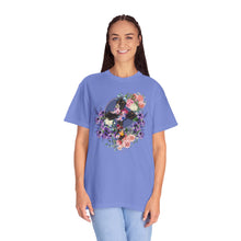 Load image into Gallery viewer, NEW! Flower Covered Cross - Unisex Garment-Dyed T-shirt