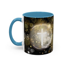 Load image into Gallery viewer, New! White Dove Cross - Accent Coffee Mug (11, 15oz)