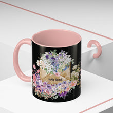 Load image into Gallery viewer, A Letter of Flowers - Accent Coffee Mug (11, 15oz)