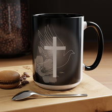 Load image into Gallery viewer, White Dove Cross - Accent Mug (11, 15oz)