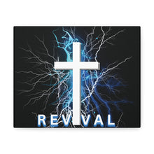 Load image into Gallery viewer, REVIVAL Cross - Canvas Wall Art