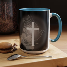 Load image into Gallery viewer, White Dove Cross - Accent Mug (11, 15oz)