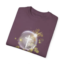Load image into Gallery viewer, NEW! White Dove Cross - Unisex Garment-Dyed T-shirt