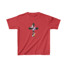 Load image into Gallery viewer, Flower Covered Cross - Kids Heavy Cotton™ Tee
