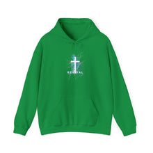 Load image into Gallery viewer, REVIVAL Cross - Unisex Heavy Blend™ Hooded Sweatshirt