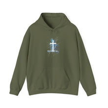 Load image into Gallery viewer, REVIVAL Cross - Unisex Heavy Blend™ Hooded Sweatshirt