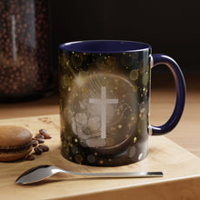 Load image into Gallery viewer, New! White Dove Cross - Accent Coffee Mug (11, 15oz)