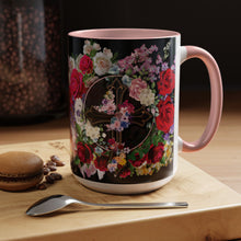 Load image into Gallery viewer, New! Flower Covered Cross - Accent Coffee Mug (11, 15oz)