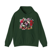 Load image into Gallery viewer, New! Flower Covered Cross - Unisex Heavy Blend™ Hooded Sweatshirt