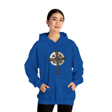Load image into Gallery viewer, Golden & Black Cross - Unisex Heavy Blend™ Hooded Sweatshirt