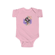 Load image into Gallery viewer, NEW! Flower Covered Cross - Infant Fine Jersey Bodysuit