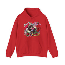 Load image into Gallery viewer, New! Flower Covered Cross - Unisex Heavy Blend™ Hooded Sweatshirt