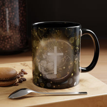 Load image into Gallery viewer, New! White Dove Cross - Accent Coffee Mug (11, 15oz)