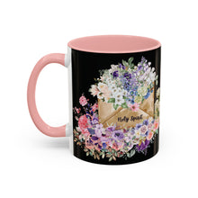 Load image into Gallery viewer, A Letter of Flowers - Accent Coffee Mug (11, 15oz)