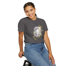 Load image into Gallery viewer, NEW! White Dove Cross - Unisex Garment-Dyed T-shirt