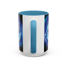 Load image into Gallery viewer, New! Lightning & Clouds Cross - Accent Coffee Mug (11, 15oz)