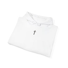 Load image into Gallery viewer, Back Design of Revelation Cross - Unisex Heavy Blend™ Hooded Sweatshirt