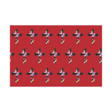 Load image into Gallery viewer, Flower Covered Cross - Gift Wrap Papers