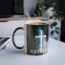 Load image into Gallery viewer, REVIVAL Cross - Color Morphing Mug, 11oz