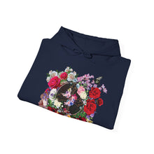 Load image into Gallery viewer, New! Flower Covered Cross - Unisex Heavy Blend™ Hooded Sweatshirt