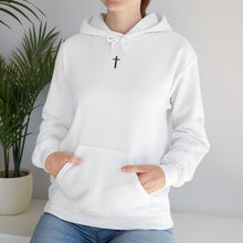 Load image into Gallery viewer, Back Design of Revelation Cross - Unisex Heavy Blend™ Hooded Sweatshirt
