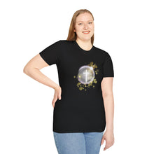 Load image into Gallery viewer, NEW! White Dove Cross - Unisex Softstyle T-Shirt