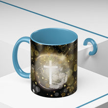 Load image into Gallery viewer, New! White Dove Cross - Accent Coffee Mug (11, 15oz)